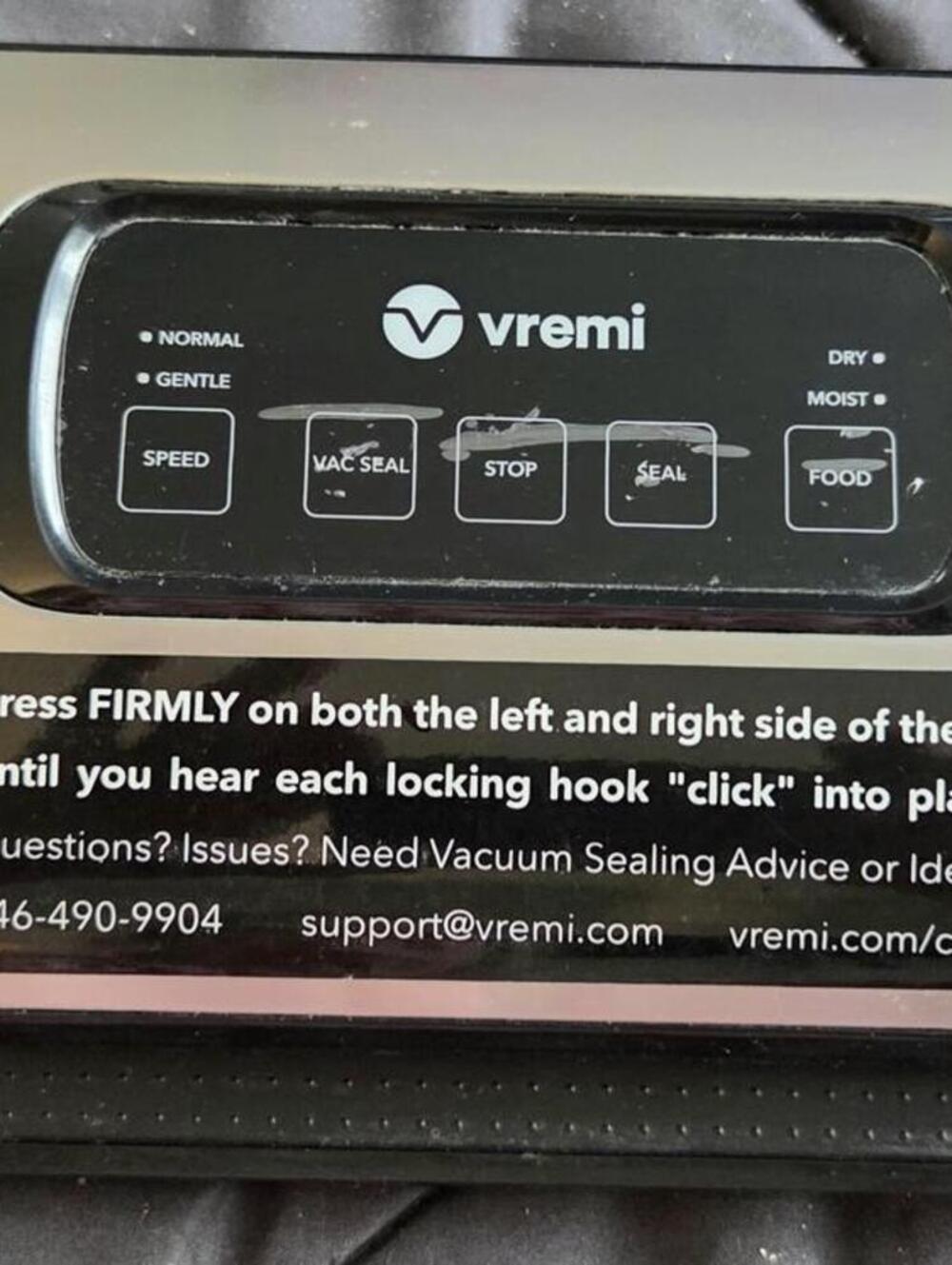 Vremi Vacuum Sealer Machine Food Saver System w/ Moist and Dry Modes